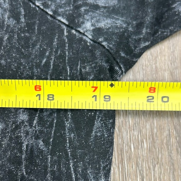 Y2K Whimsigoth Graphic Embellished Top Women's XL Black Crochet Fairy Grunge - Picture 7 of 10